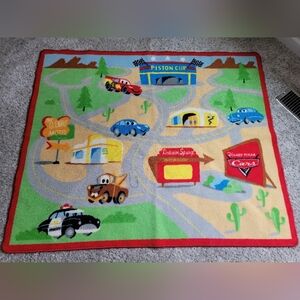 Disney Cars Play Rug with Colorful Design